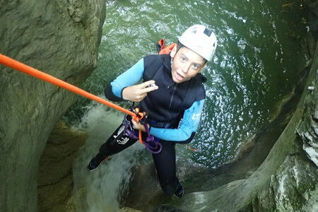 Canyoning initiation