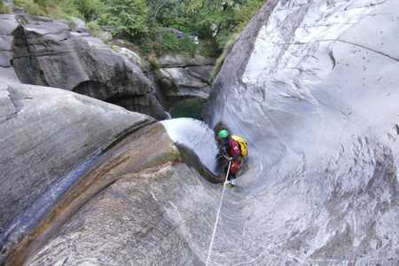 Canyoning sportif