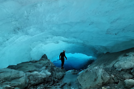 Splologie sous glaciaire 